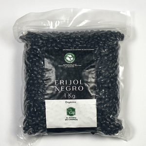 El Huerto de Carmen Frijol Negro Organico 1000 g