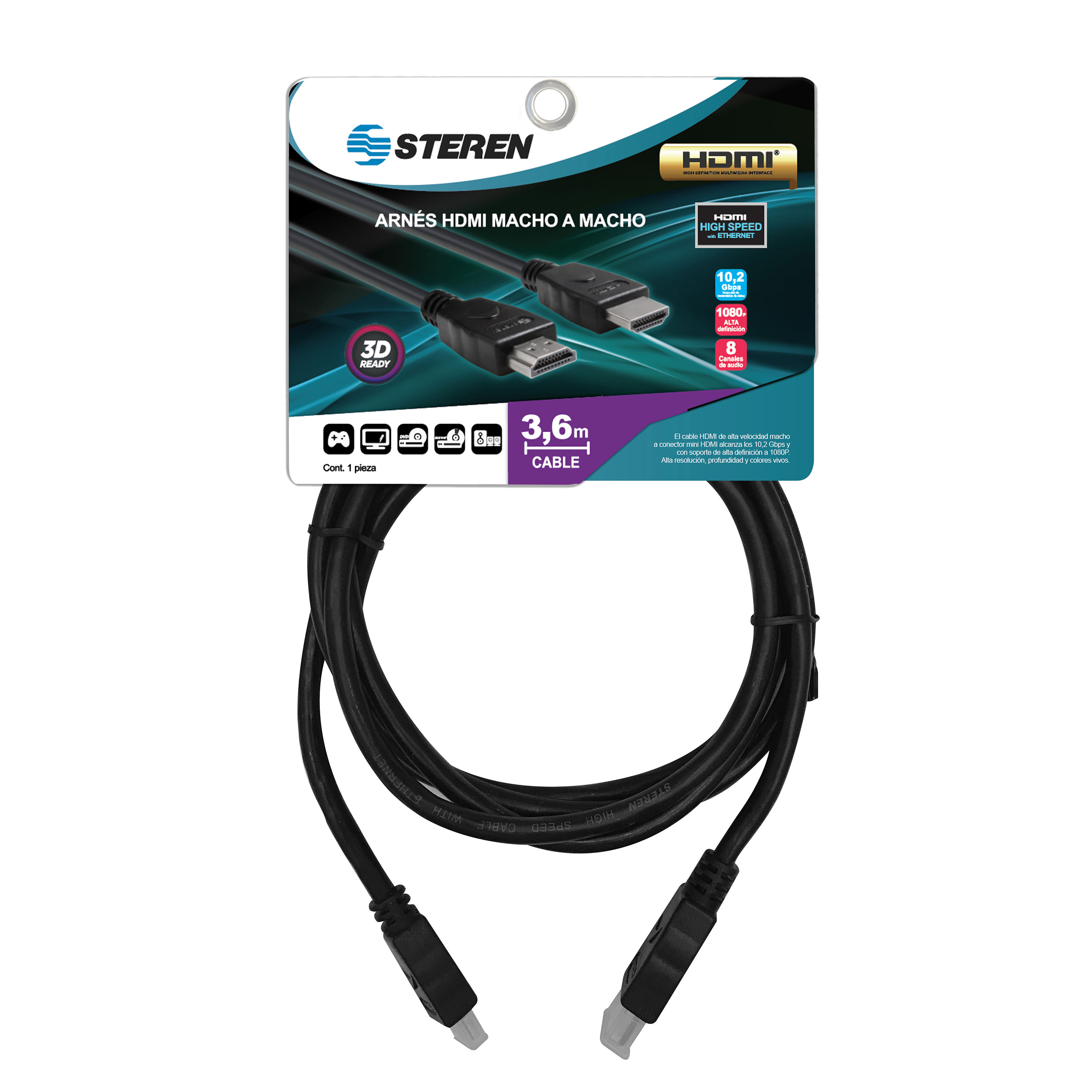 Case Logic HDMI Cable - Black - Shop Connection Cables at H-E-B