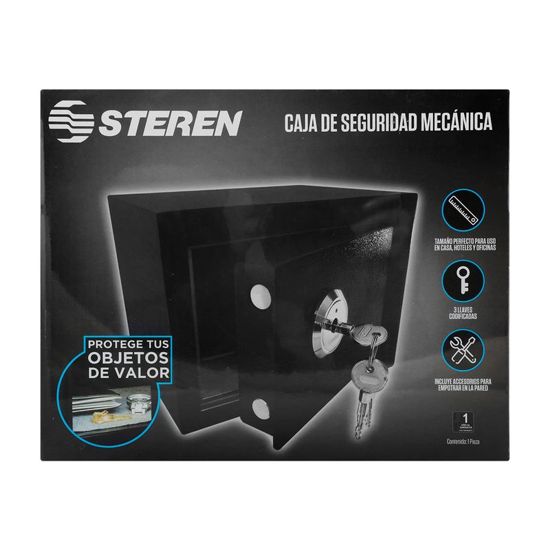 Caja de seguridad discount steren