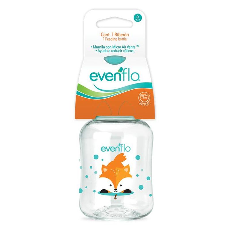 Biberón Evenflo Forest Recién Nacido Flujo Lento 2 oz Varios Modelos 1  Pieza