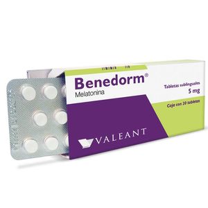 Benedorm 5 Mg 20 Tab Melatonina 20 Pz