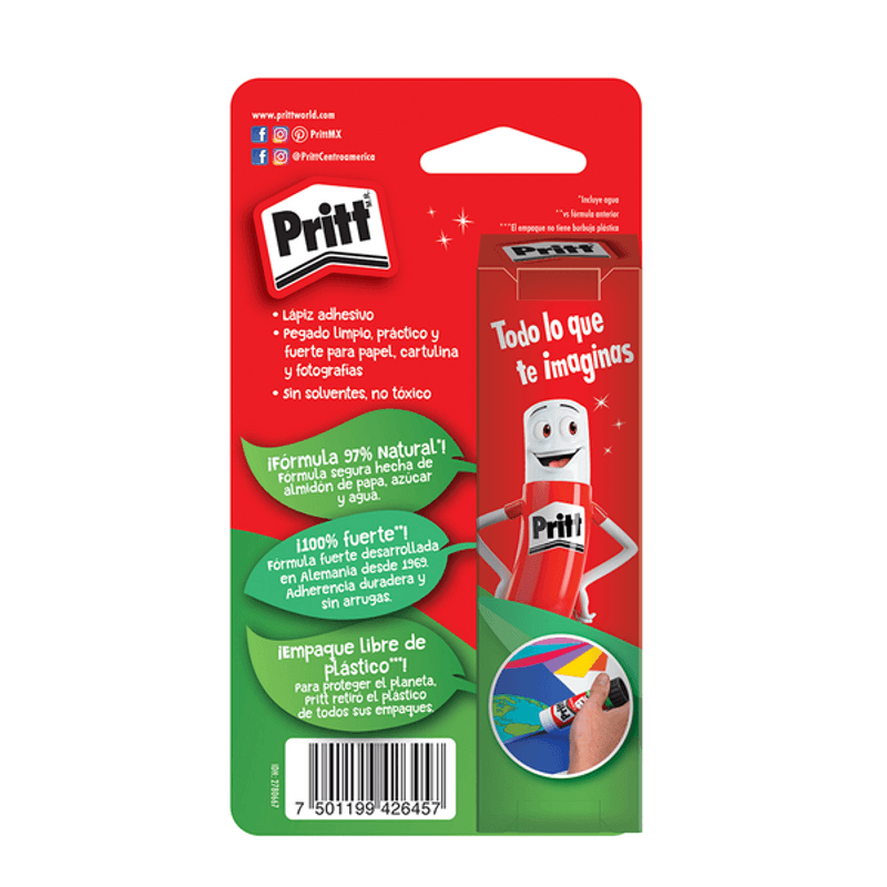 Venta de Pritt Lápiz Adhesivo No Tóxico de 40 Gramos 914849