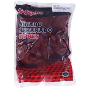 Sk Higado Rebanado Res Congelado 500 g