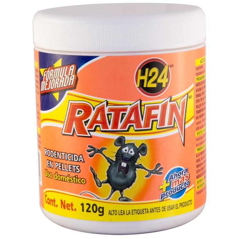 H-24 Raticida Pelets 120 g - H-E-B México