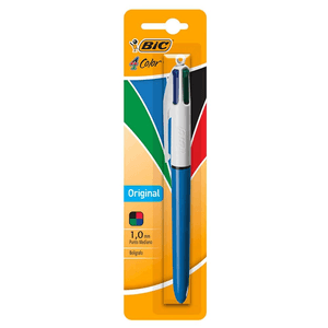 Bolígrafo Bic 4 Color Punto Mediano 1.00 mm 4 Colores 1 pz