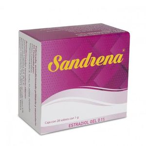 Sandrena Gel Estradiol 28 Sobres De 1 g Cada Uno