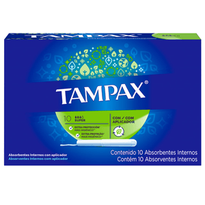 Tampax Super Tampones con 10 pz