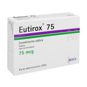 Eutirox 75 Mcg 50 Tab Levotiroxina Sodica 50 Pz