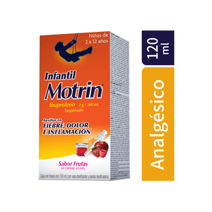 Analgésico Infantil Motrín 120 Ml