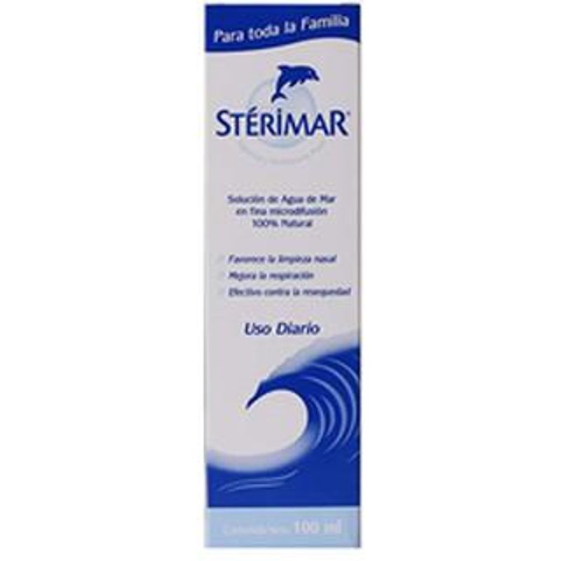 Farmacias del Ahorro  Sterimar Agua de Mar Uso diario 100 ml