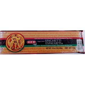 HEB Pasta Spaghetti 454 g