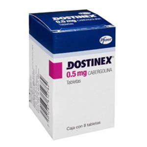 Dostinex 0.5 Mg 8 Tab Cabergolina 8 Pz