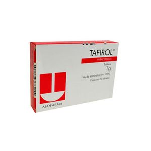 Tafirol 1g Tab 20 Paracetamol 20 Pz