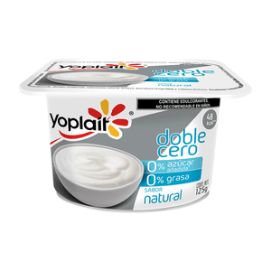 Yoplait Yogurt Doble Cero Natural 125 g