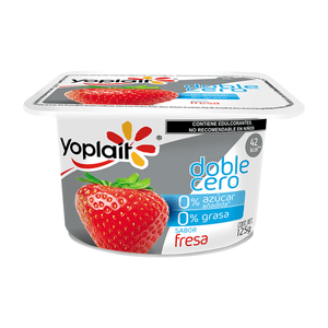 Yoplait Yogurt Doble Cero Fresa 125 g Soful Yogurt Natural Digestivo 105 g