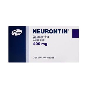 Neurontin 400 Mg Caps 30 Gabapentina 30 Pz