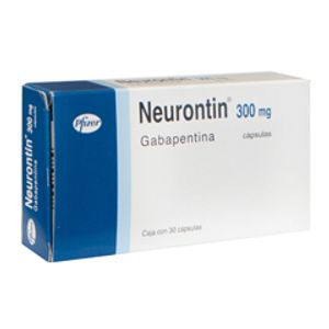 Neurontin 300 Mg Caps 30 Gabapentina 30 Pz