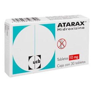 Atarax 10 Mg 30 Gra Hidroxizina 30 Pz