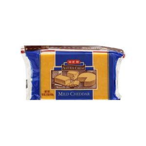 HEB Queso Cheddar 454 g