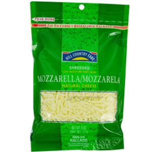 HCF Queso Mozzarella Rallado (Amb) 227 g HCF Queso Amarillo Rebanado 302 g