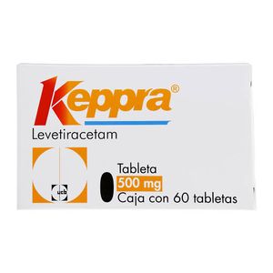 Keppra 500 Mg Tab 60 Levetiracetam 60 Pz