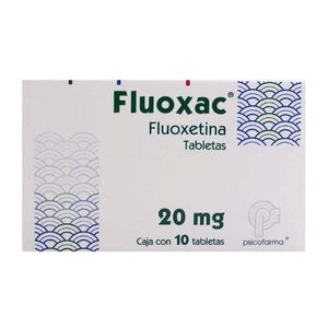 Fluoxac 20 Mg Tab 10 Fluoxetina 10 Pz