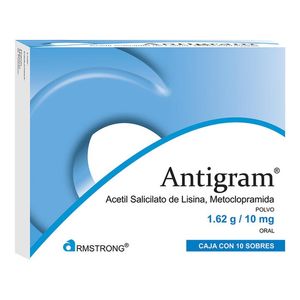 Antigram Polvo caja con 10 sobres