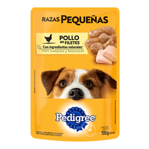 Alimento Húmedo para Perro Pollo en Filetes 100 g