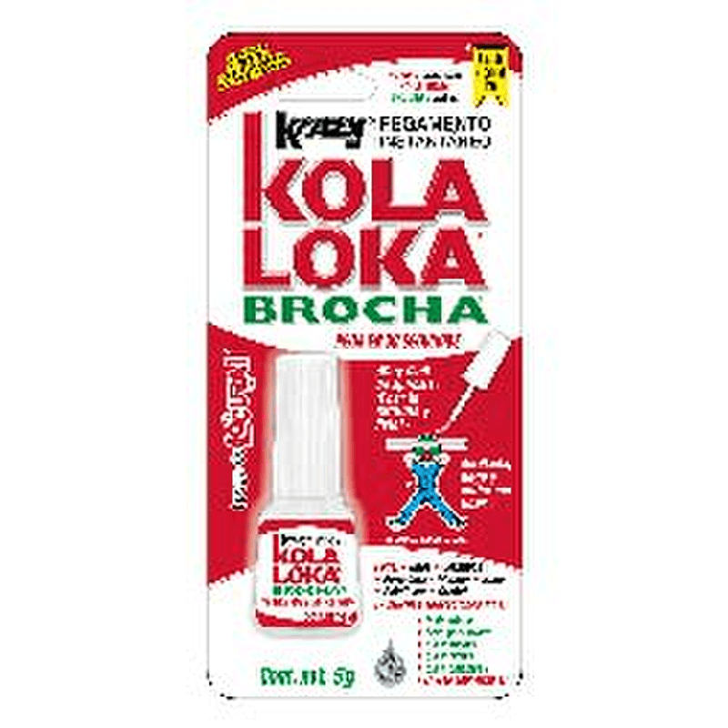 Pegamento Kola Loka Brocha 5 g – Multiproductos y expendables SA de CV