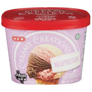 HEB Helado Sabor Napolitano 1.89 L