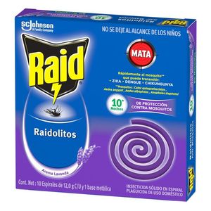 Insecticida Fragancia Lavanda 12 Pz