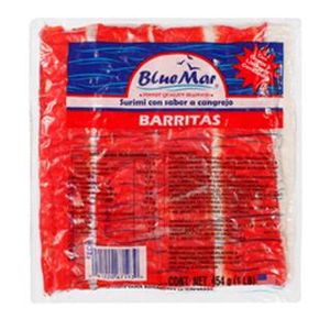 Barritas de Surimi Sabor a Cangrejo 1 Lb