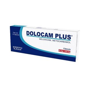 Dolocam-Plus 15/215mg 10 Cap Meloxicam Metocarbamo 10 Pz