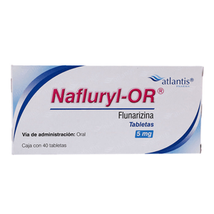 Nafluryl Or 5 Mg 40 Tab Flunarizina Gen 40 Pz