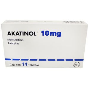 Akatinol 10 Mg C/ 14 Tab Memantina 14 Pz