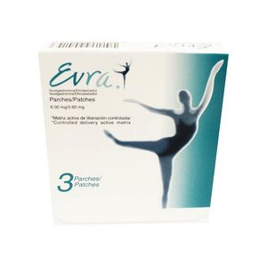 Evra 6.00mg/0.60mg Parches 3 Pz