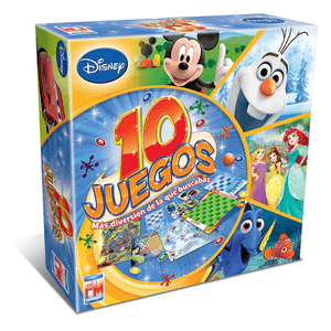 Juego de Mesa Juegos 10 Clasicos Disney 1 Pz