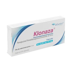 Klonaza 80/80/125 Mg Caps 20 20 Pz