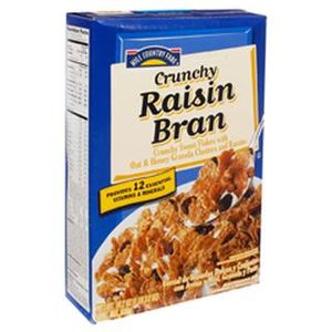 HCF Cereal Crunchy Raisin Bran 516 g