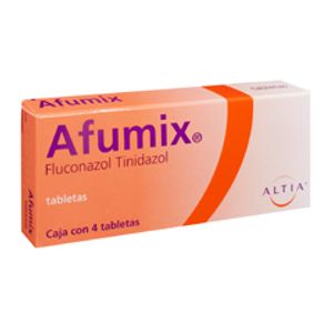 Afumix 37.5 / 500 Mg 4 Tab Fluconazol, Tinidazol 4 Pz