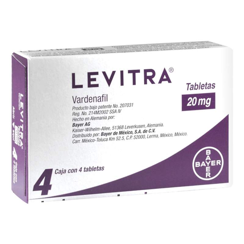 Precio Levitra 20 Mg