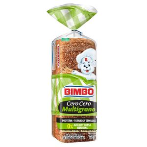 Bimbo Bimbo Pan Cero Cero Multigrano 610 g