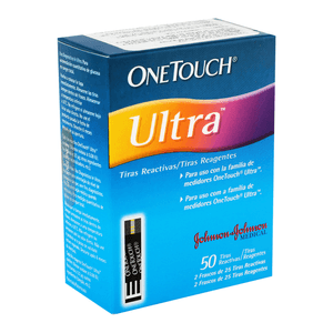 Tiras Reactivas Ultra One Touch 50 Pz