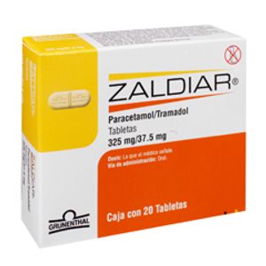 Zaldiar 37.5/325 Mg Tab 20 Tramadol / Paracetamol 20 Pz