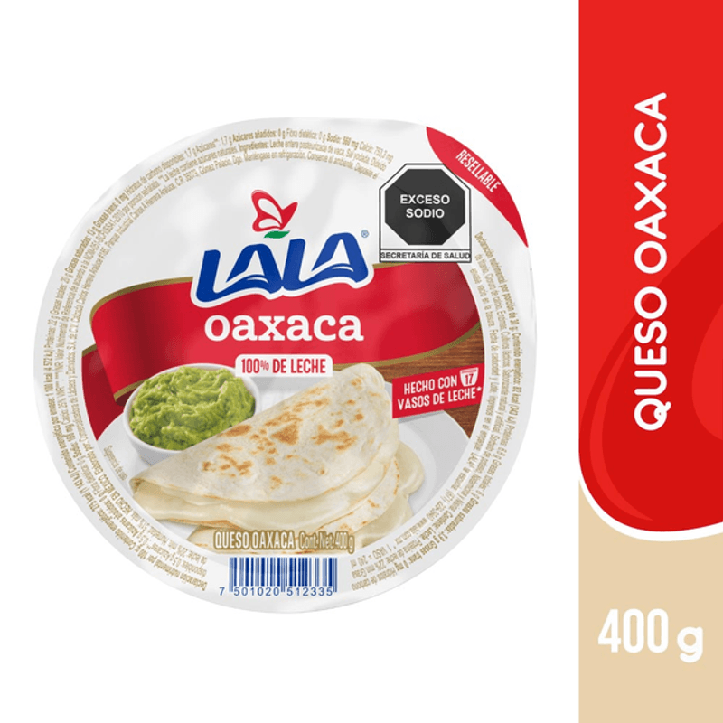 Lala Queso Oaxaca 400 G - Mi Tienda Del Ahorro