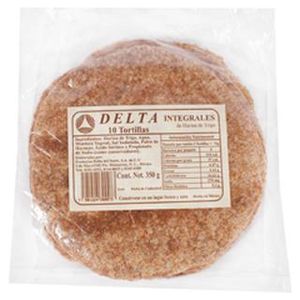 Delta Tortillas de Harina Integral 350 g