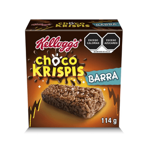 Kelloggs Barras de Cereal Choco Krispis 114 g