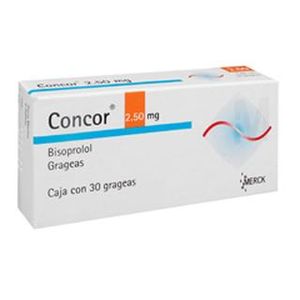 Concor 2.5 Mg 30 Gra Bisoprolol 30 Pz