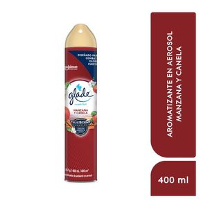 Glade Aromatizante Ambiental Manzana Canela 400 ml