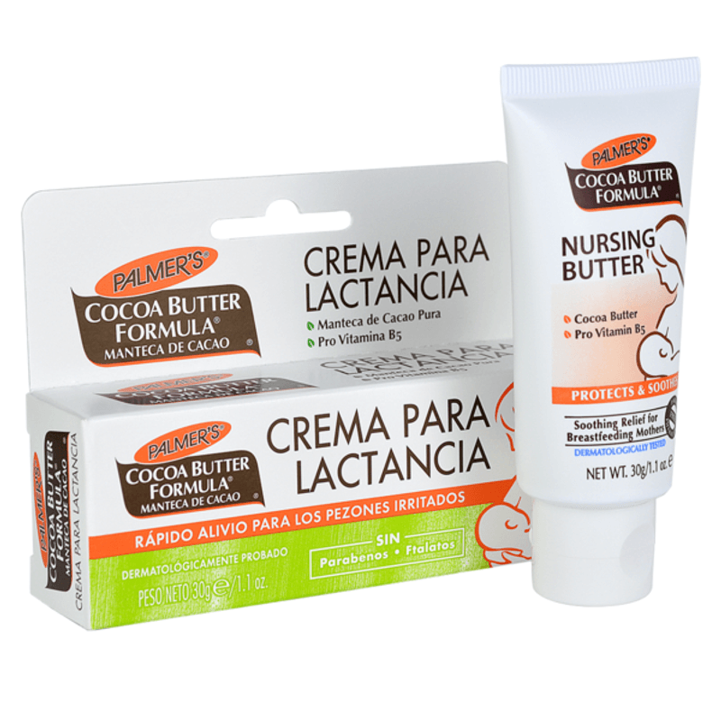 Crema para pezones irritados durante la lactancia PALMERS y de